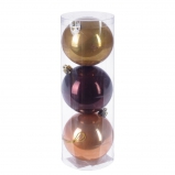 722947 Набор из 3 шаров "Трио", D8 см