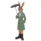 773025 Фигурка декоративная "Заяц", L13 W9 H33 см