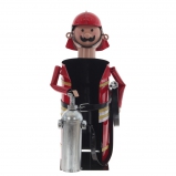 797242 Подставка для бутылки "Пожарный", L15 W14 H20,5 см