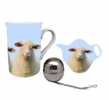 4300 Кружка с зав.и подставкой для пакетика 250 мл в подарочной упаковке ASH4300 (1-36)