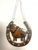 588787 Подвеска-подкова Знаки Зодиака "Овен" в подар.упаковке, L10 W0,5 H10 см (1-12)